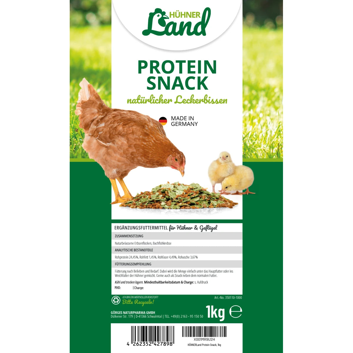 Hühner Land Protein Snack