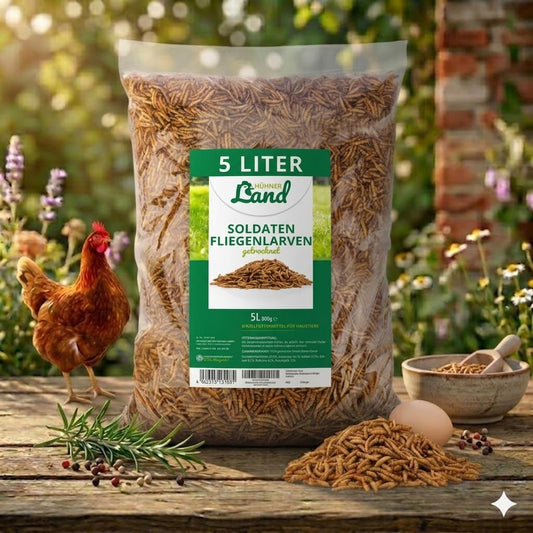 Hühner Land Premium Soldatenfliegenlarven