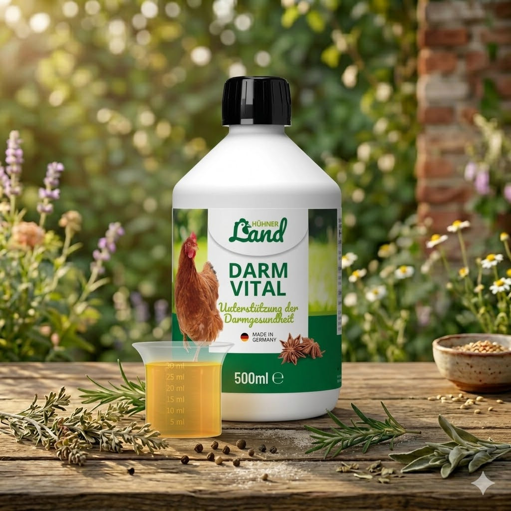 Hühner Land Darm Vital