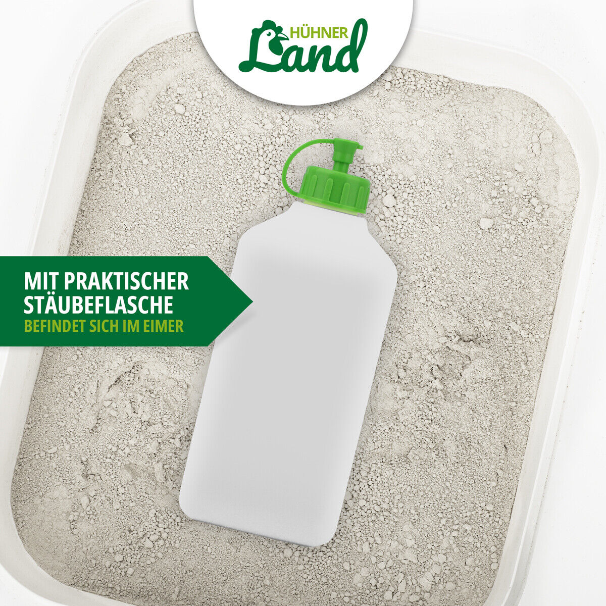 Hühner Land Kieselgur