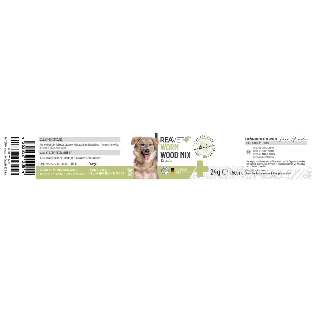 REAVET Wormwood Mix Kapseln 50x